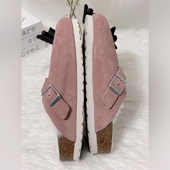 BIRKENSTOCK BOSTON SHEARLING REGULAR FIT PINK CLAY

USD $219.30 SIZE 36 - Picture 3 of 6